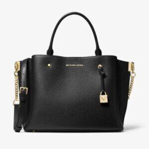 NEW!! Michael Kors Arielle Large Leather Satchel